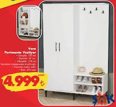 GARAJ HOME VERA PORTMANTO VESTİYER